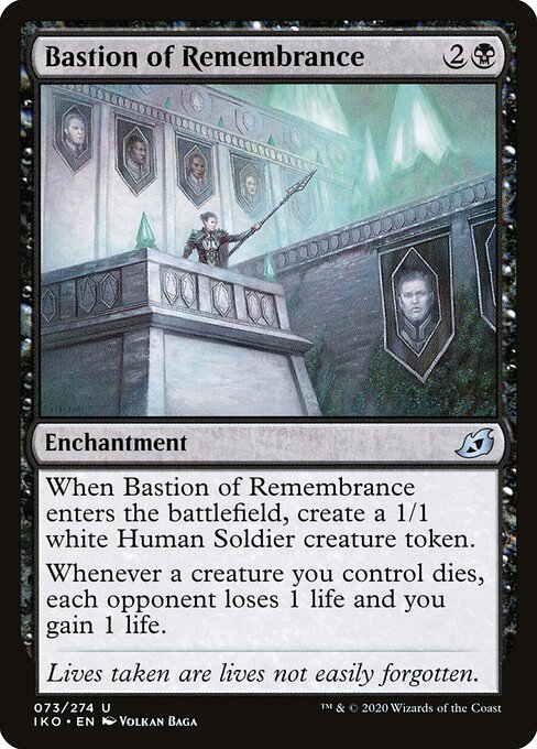 Ikoria: Lair of Behemoths - 73 - Bastion of Remembrance - Uncommon