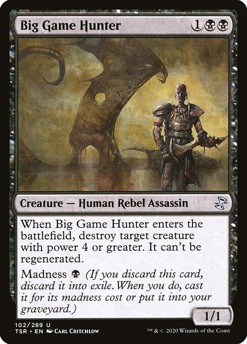 Time Spiral Remastered - 102 - Big Game Hunter - Uncommon