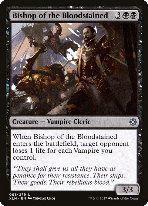 Ixalan - 91 - Bishop of the Bloodstained - Uncommon