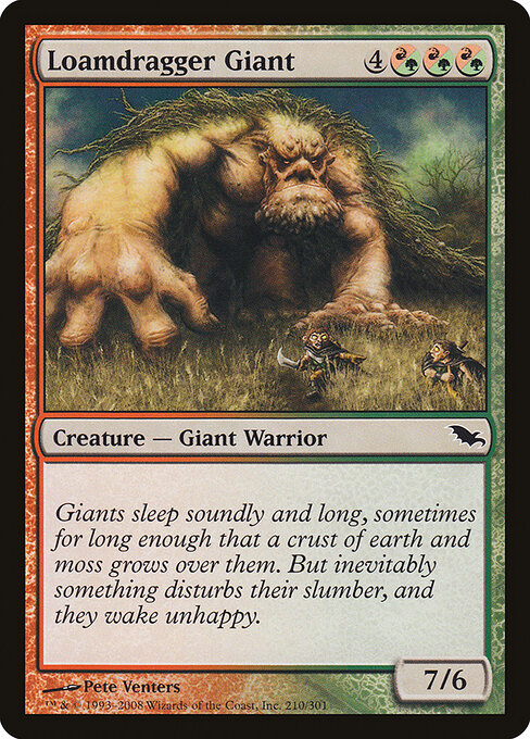 Shadowmoor - 210 - Loamdragger Giant - Common