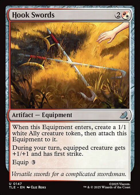 Avatar: The Last Airbender Eternal - 147 - Hook Swords - Uncommon