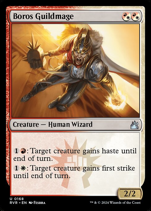 Ravnica Remastered - 168 - Boros Guildmage - Uncommon