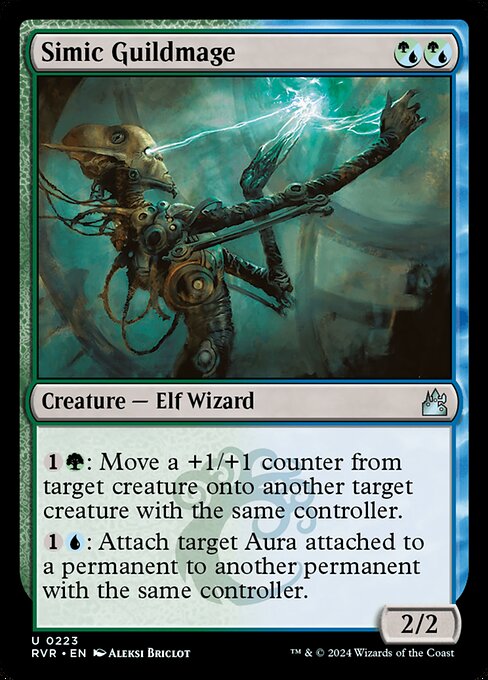 Ravnica Remastered - 223 - Simic Guildmage - Uncommon