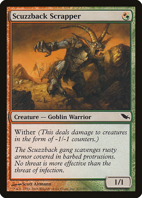 Shadowmoor - 217 - Scuzzback Scrapper - Common