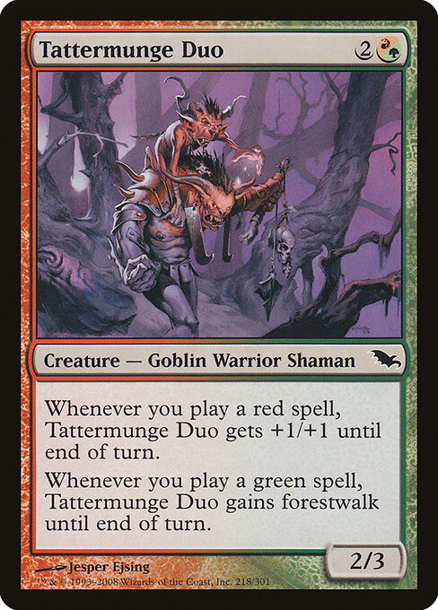 Shadowmoor - 218 - Tattermunge Duo - Common