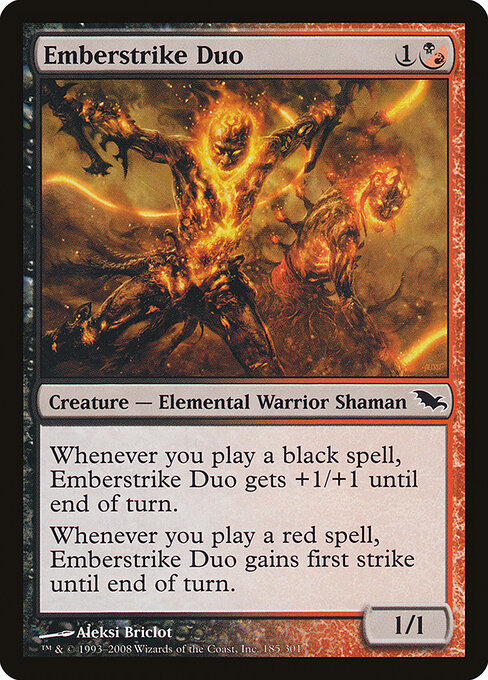 Shadowmoor - 185 - Emberstrike Duo - Common
