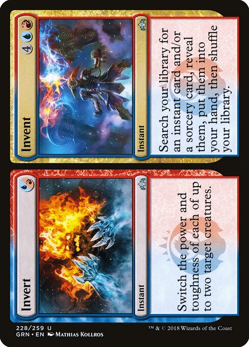 Guilds of Ravnica - 228 - Invert // Invent - Uncommon