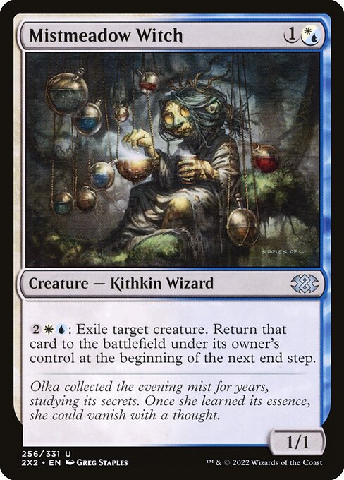 Double Masters 2022 - 256 - Mistmeadow Witch - Uncommon