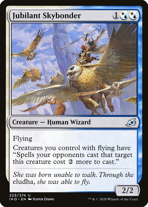 Ikoria: Lair of Behemoths - 223 - Jubilant Skybonder - Uncommon