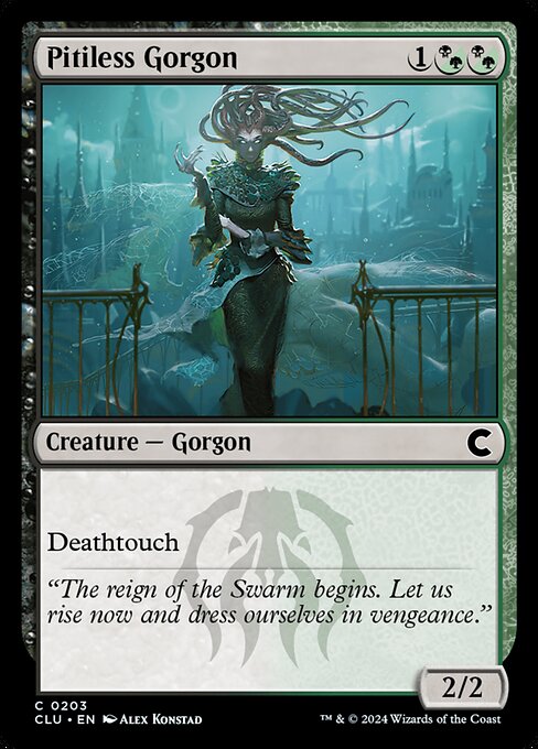 Ravnica: Clue Edition - 203 - Pitiless Gorgon - Common
