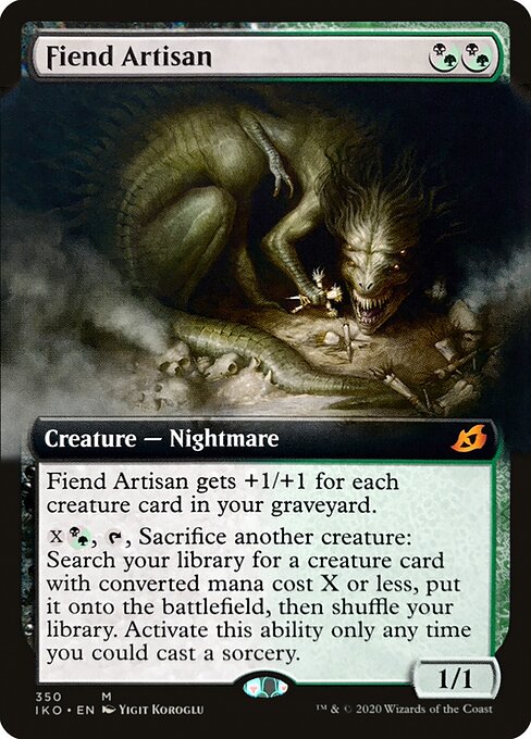 Ikoria: Lair of Behemoths - 220 - Fiend Artisan - Mythic