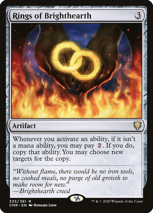 Commander Legends - 335 - Rings of Brighthearth - Rare