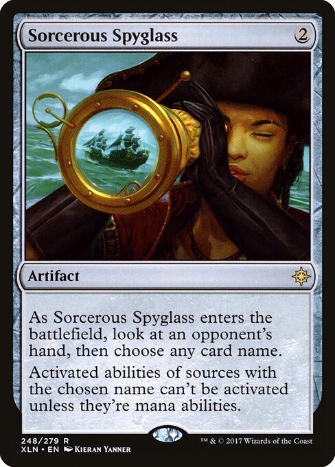 Ixalan - 248 - Sorcerous Spyglass - Rare