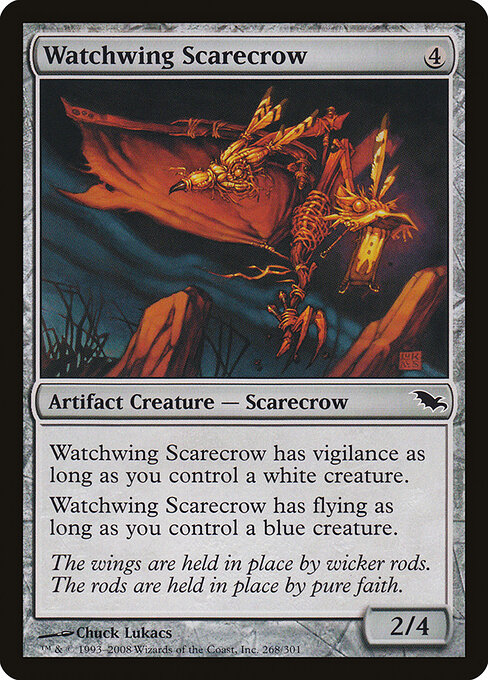 Shadowmoor - 268 - Watchwing Scarecrow - Common