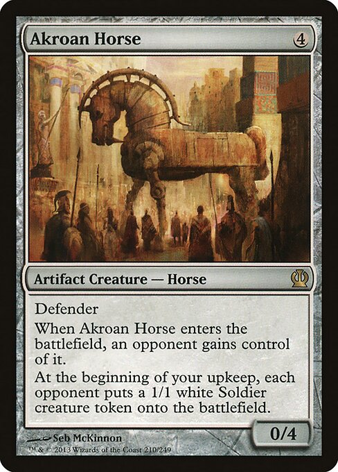 Theros - 210 - Akroan Horse - Rare