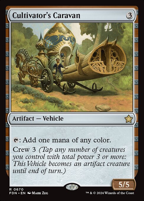 Foundations - 670 - Cultivator's Caravan - Rare
