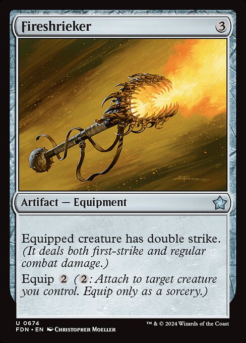 Foundations - 674 - Fireshrieker - Uncommon