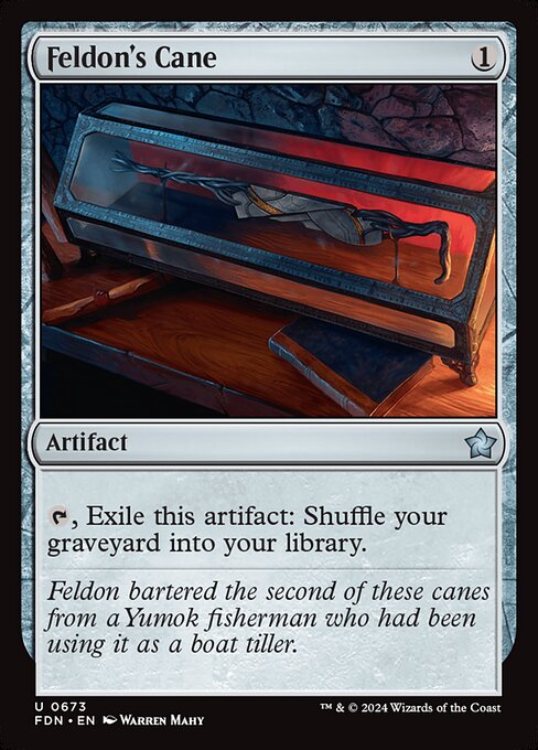 Foundations - 673 - Feldon's Cane - Uncommon