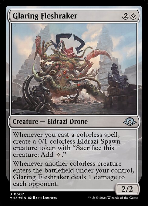 Modern Horizons 3 - 507 - Glaring Fleshraker - Uncommon