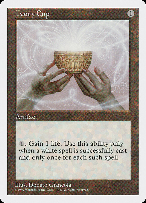Fifth Edition - 380 - Ivory Cup - Uncommon