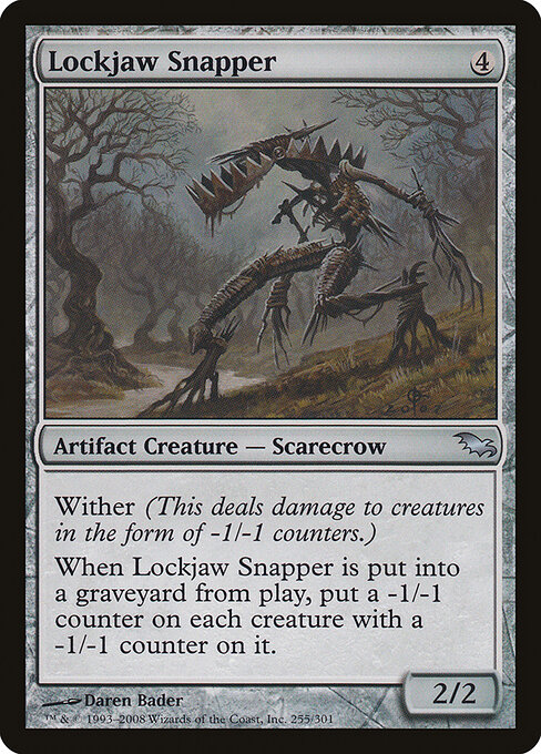 Shadowmoor - 255 - Lockjaw Snapper - Uncommon
