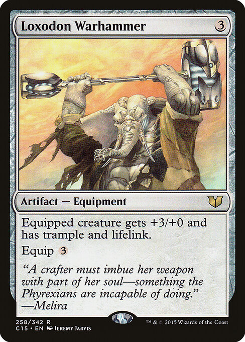 Commander 2015 - 258 - Loxodon Warhammer - Rare