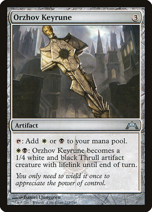 Gatecrash - 233 - Orzhov Keyrune - Uncommon