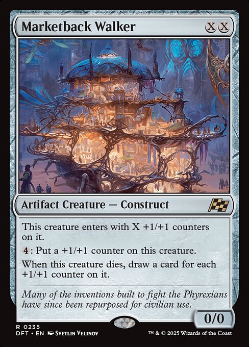 Aetherdrift - 235 - Marketback Walker - Rare