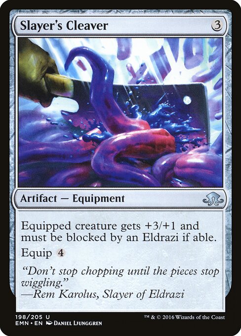 Eldritch Moon - 198 - Slayer's Cleaver - Uncommon