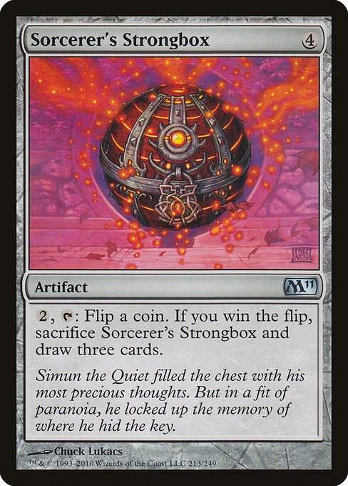 Magic 2011 - 213 - Sorcerer's Strongbox - Uncommon