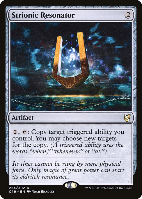 Commander 2019 - 224 - Strionic Resonator - Rare