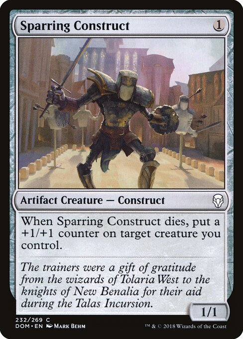 Dominaria - 232 - Sparring Construct - Common