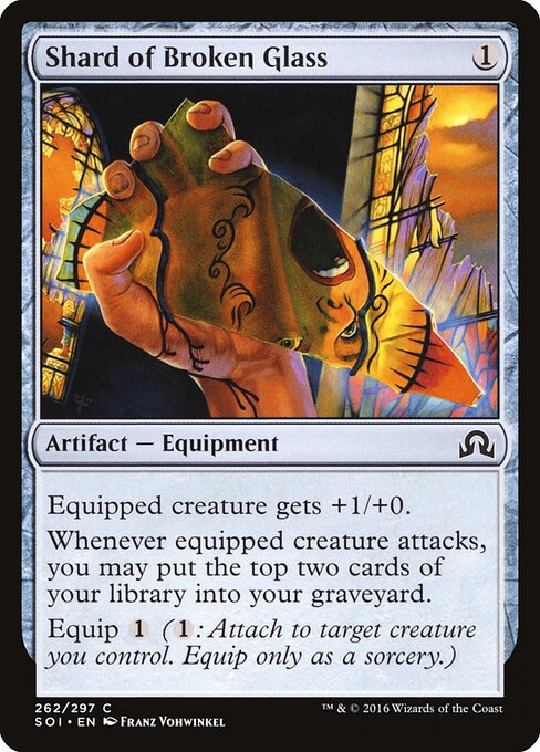 Shadows over Innistrad - 262 - Shard of Broken Glass - Common