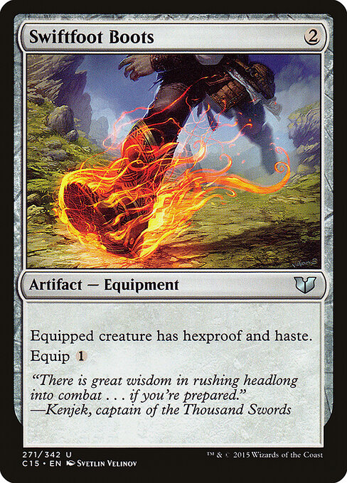 Commander 2015 - 271 - Swiftfoot Boots - Uncommon