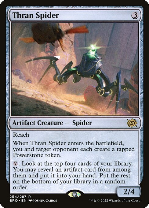 The Brothers' War - 254 - Thran Spider - Rare