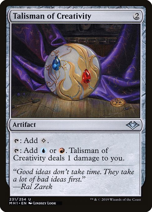 Modern Horizons - 231 - Talisman of Creativity - Uncommon
