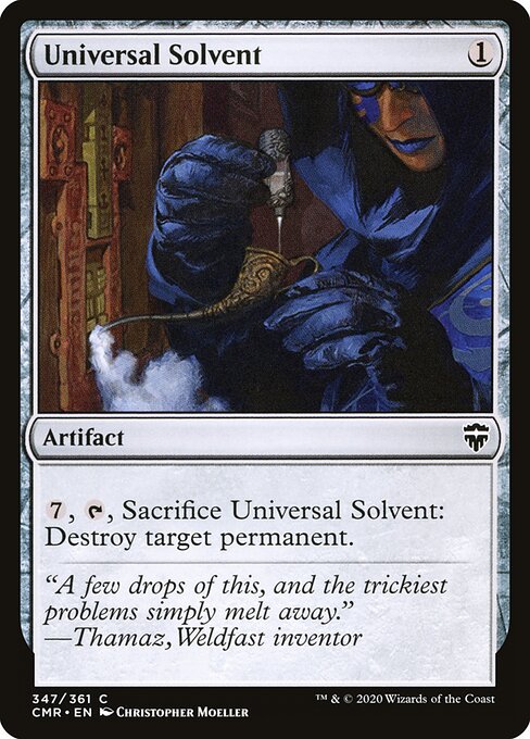 Commander Legends - 347 - Universal Solvent - Common