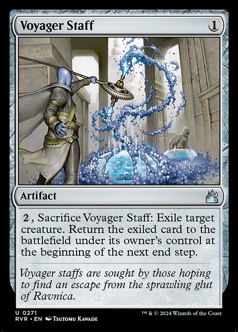 Ravnica Remastered - 271 - Voyager Staff - Uncommon