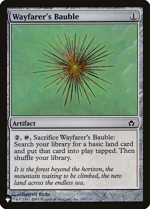 The List - 5DN-165 - Wayfarer's Bauble - Common