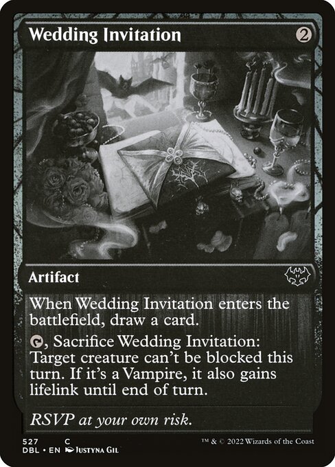 Innistrad: Double Feature - 527 - Wedding Invitation - Common