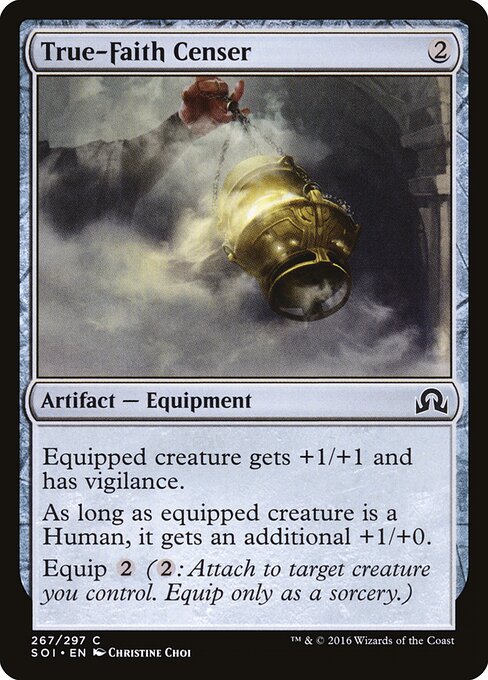 Shadows over Innistrad - 267 - True-Faith Censer - Common