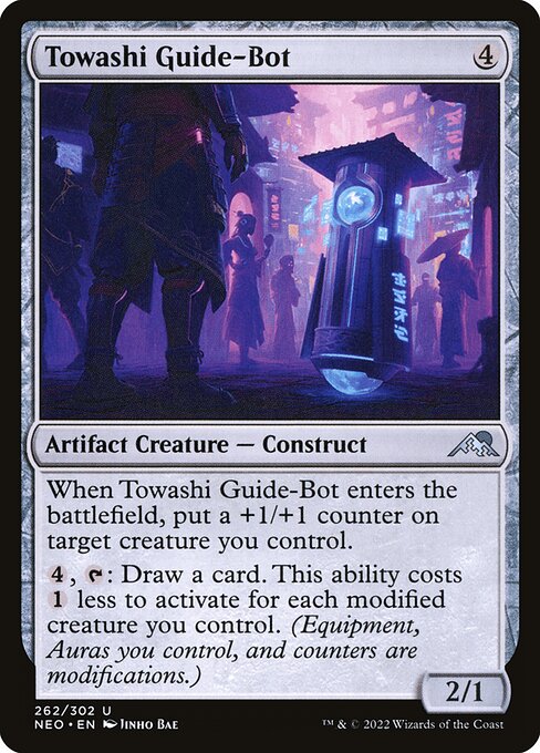 Kamigawa: Neon Dynasty - 262 - Towashi Guide-Bot - Uncommon
