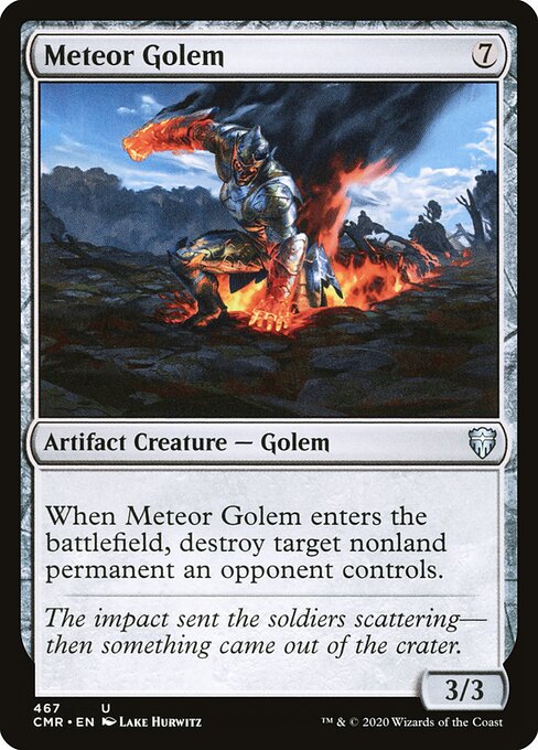 Commander Legends - 467 - Meteor Golem - Uncommon