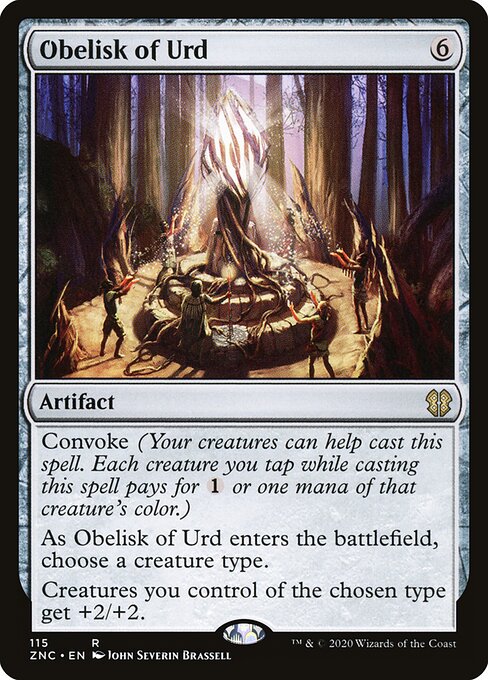 Zendikar Rising Commander - 115 - Obelisk of Urd - Rare