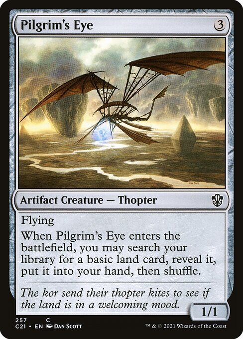 Commander 2021 - 257 - Pilgrim's Eye - Common