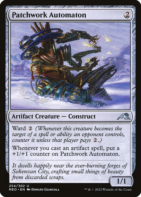 Kamigawa: Neon Dynasty - 254 - Patchwork Automaton - Uncommon