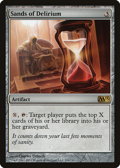 Magic 2013 - 216 - Sands of Delirium - Rare