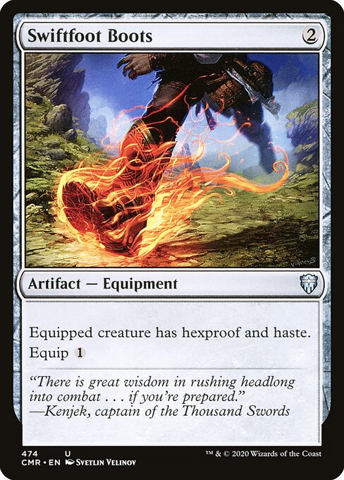 Commander Legends - 474 - Swiftfoot Boots - Uncommon