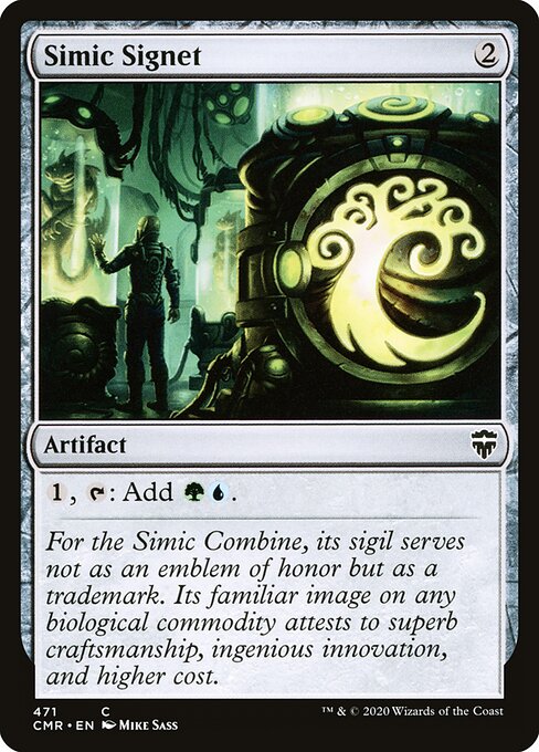 Commander Legends - 471 - Simic Signet - Common