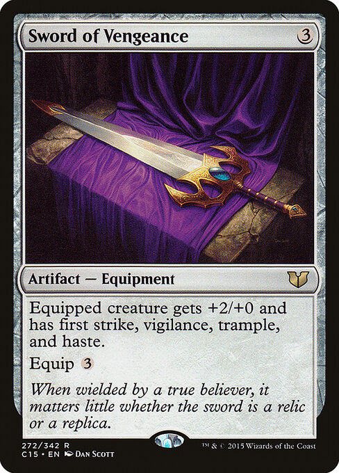Commander 2015 - 272 - Sword of Vengeance - Rare